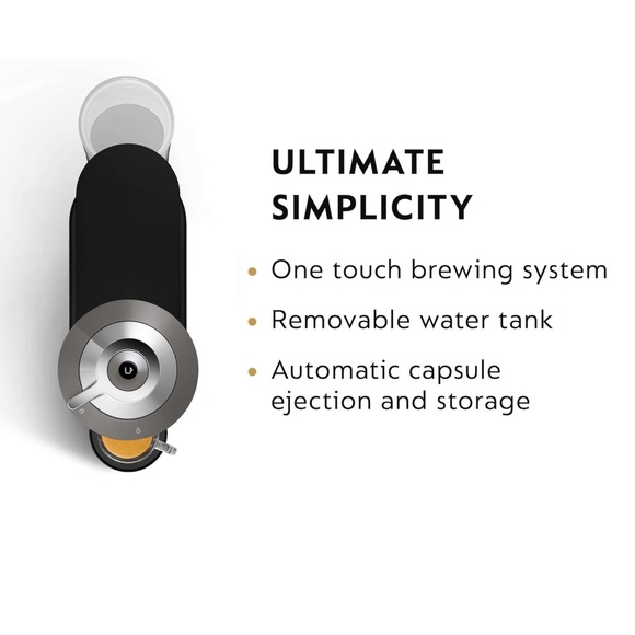 Nespresso De’Longhi Vertuo Next Gray & Aeroccino3 Milk Frother - Picture 4 of 4